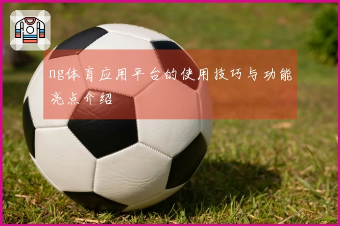 ng体育应用平台的使用技巧与功能亮点介绍